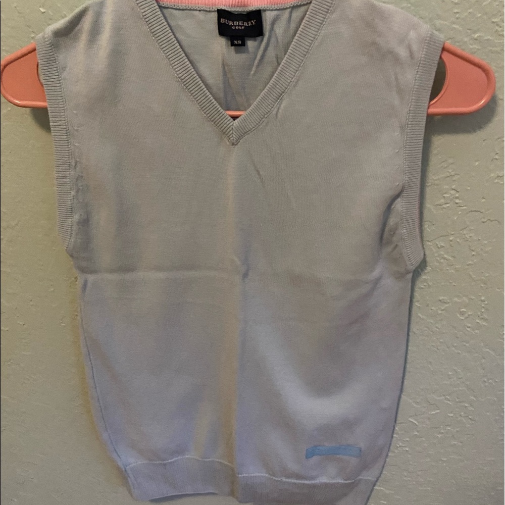 Burberry golf sweater